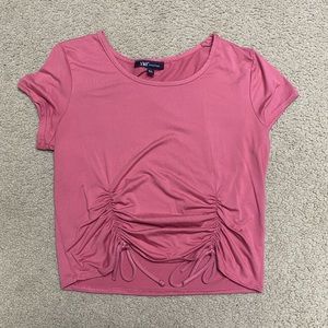 Pink YMI collections crop top size XL